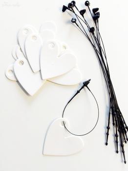 Herz Geschenkanhänger Karte